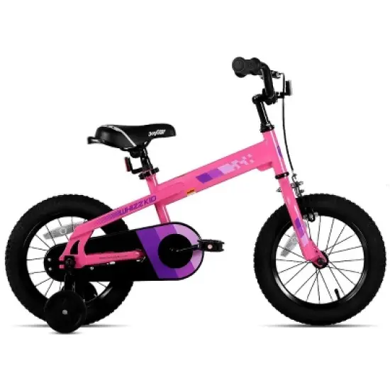 Joystar Whizz BMX Kids Bike, Boys/Girls Bicycle Ages 2-4, 32 to 41 Inches Tall, with Training Wheels, Helper Handle, & Coaster Brakes image {1}