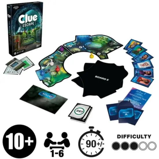 Hasbro Gaming Clue Escape The World's Fair Game image {2}