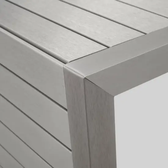 Cape Coral 3pc Aluminum Chat Set Khaki - Christopher Knight Home image {5}