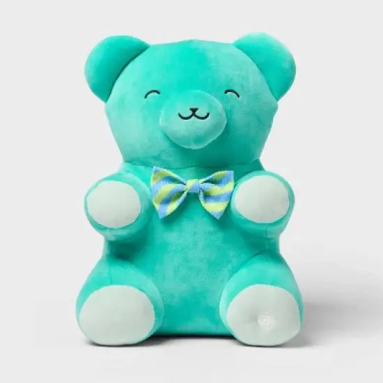 Gummy Bear Light-Up Stuffed Plush Kids' Throw Pillow Blue - Pillowfort&trade; image {4}