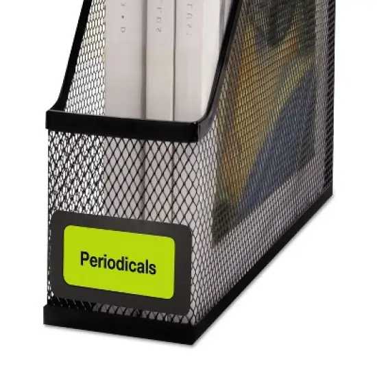 Avery High-Visibility Removable ID Labels Laser/Inkjet 1 x 2 5/8 Asst. Neon 360/PK 6479 image {3}