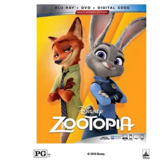 Zootopia (Blu-ray + DVD + Digital) image {1}