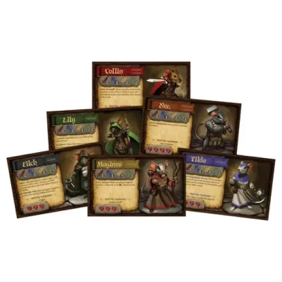 Plaid Hat Mice & Mystics Board Game image {5}