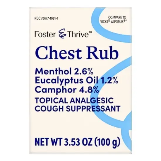 Foster & Thrive Chest Rub 3.53 Oz image {3}