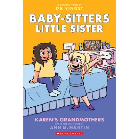 Karen's Grandmothers: A Graphic Novel (Baby-Sitters Little Sister #9) - (Baby-Sitters Little Sister Graphix) by Ann M Martin image {1}