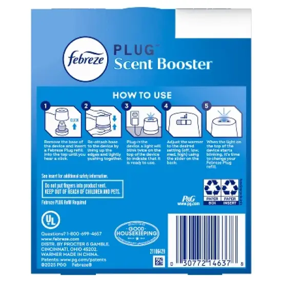 Febreze Scent Booster Air Freshener Plug image {13}