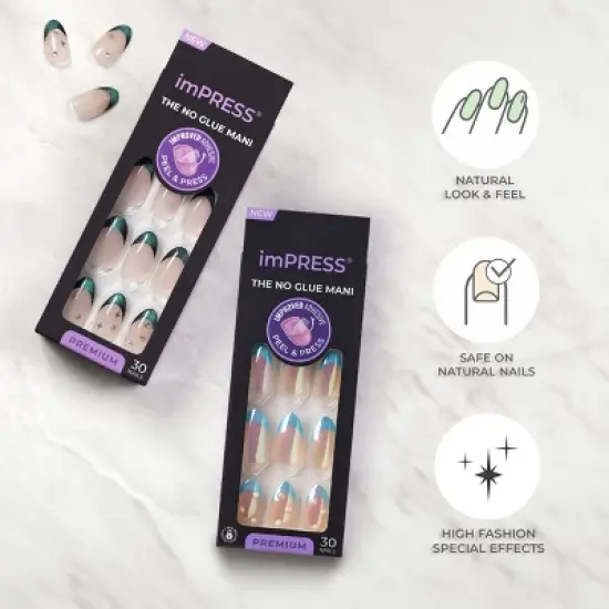 imPRESS Press-On Manicure Fake Nails - Visions image {5}