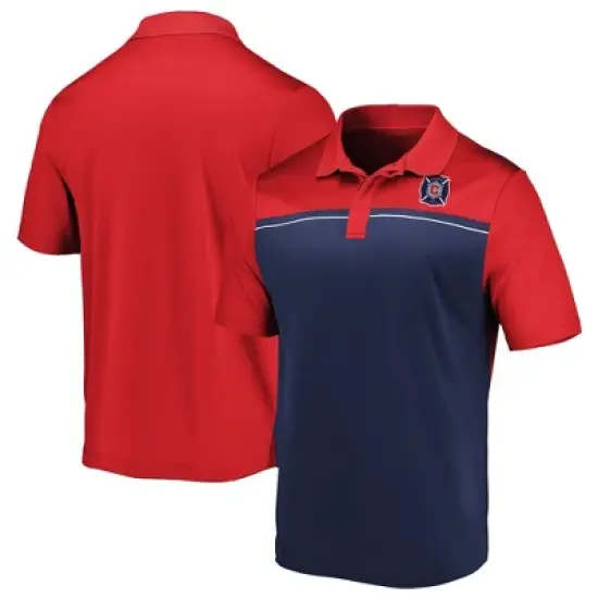 MLS Chicago Fire Men's TC Polo Shirt image {2}