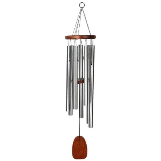 Woodstock Wind Chimes Signature Collection, Latin Trio Silver Wind Chime image {8}