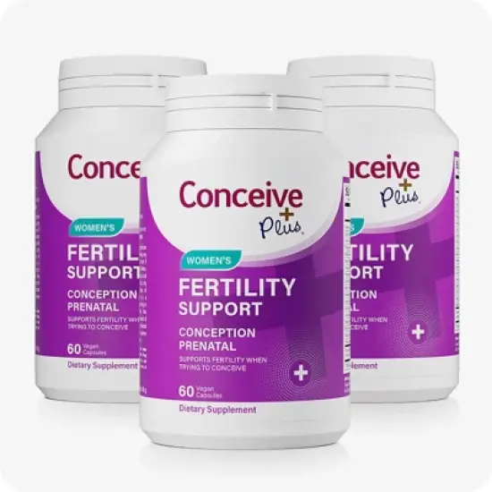 Conceive Plus Fertility Supplements for Women - Prepare For Pregnancy Conception Vitamins + Folic Acid, Biotin- 60ct image {7}
