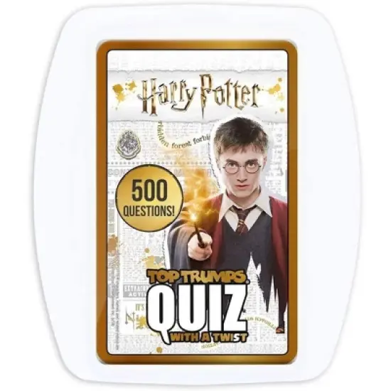 Top Trumps Harry Potter Top Trumps Quiz With A Twist Card Game image {3}
