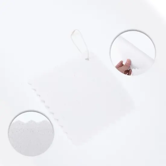 Unique Bargains Convenient Dishwashing Sponge Green 1 Pc image {2}