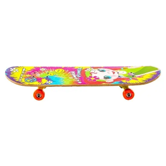 TITAN 9262 Flower Power Princess Complete 28" Girls' Skateboard image {2}