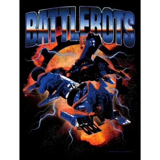 Men's Battlebots JackPot, SawBlaze, and Lock-Jaw Sweatshirt image {1}