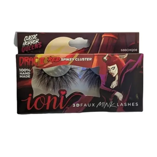 IONI Colored DRAC II RED Spikey Cluster (Pack of 12) image {2}