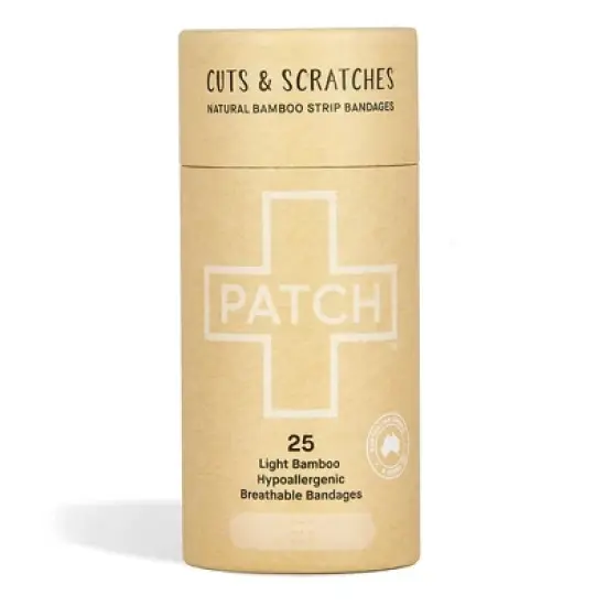 PATCH Adhesive Strips, Rayon from Bamboo, 25 Count, 1 Pack image {1}