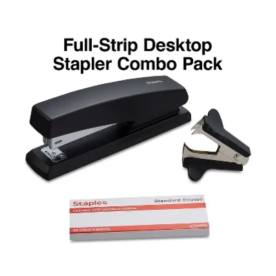 Staples Standard Stapler Value Pack Fastening 31937CT image {2}