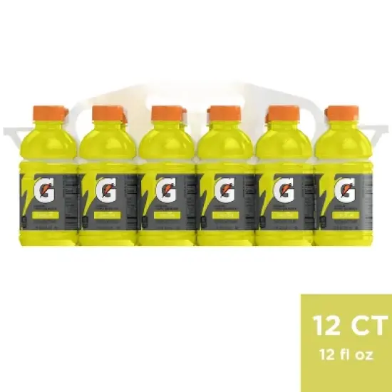 Gatorade Lemon Lime Sports Drink - 12pk/12 fl oz Bottles image {6}