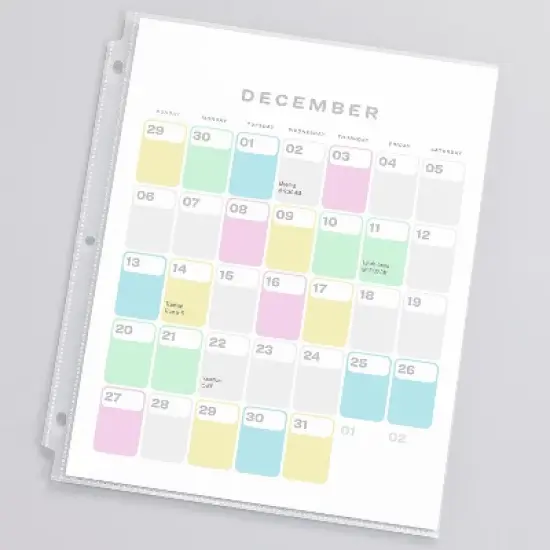 Avery Top-Load Recycled Polypropylene Sheet Protector Semi-Clear 100/Box 75537 image {7}