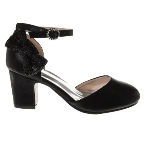 Badgley Mischka Dress Heel Closed Toe Sandals (Big Kids) image {2}