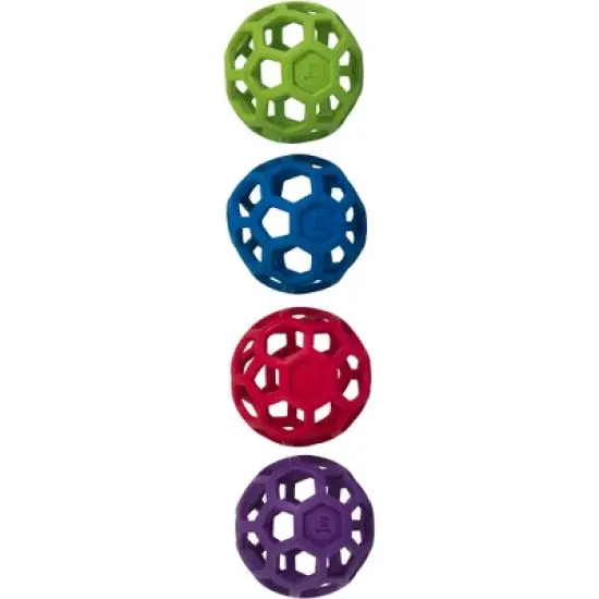 JW Pet Hol-ee Roller Rubber Dog Toy - Assorted - Medium (5" Diameter) image {1}