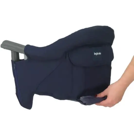Inglesina - Fast Table Chair with Fast Tray: Hook On Portable High Chair for Babies and Toddlers - Includes Snap On Tray, Navy image {6}
