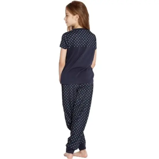 Harry Potter Girls' H Is For Harry Gryffindor Shirt And Pants Pajama Set Black image {5}