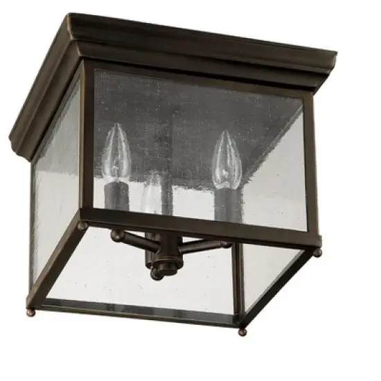 Capital Lighting 3 - Light Flush Mount in  Old Bronze image {2}
