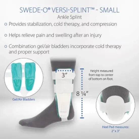 Swede-O Versi-Splint Ankle Splint image {4}
