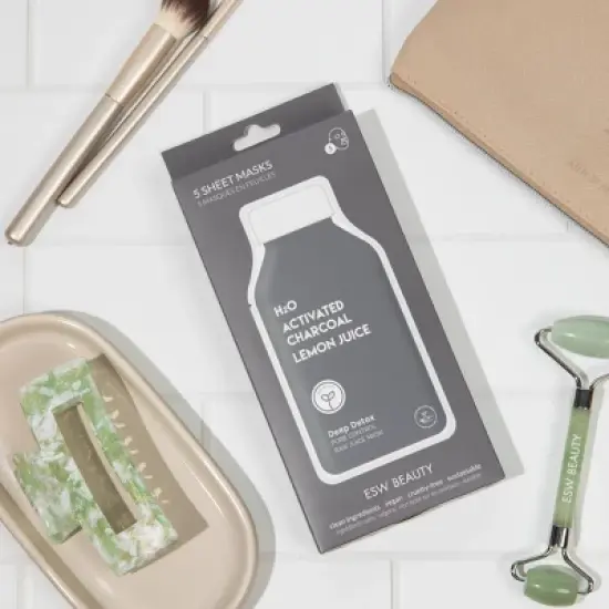 ESW Beauty Deep Detox Pore Control Raw Juice Mask - 5ct/4.25oz image {4}