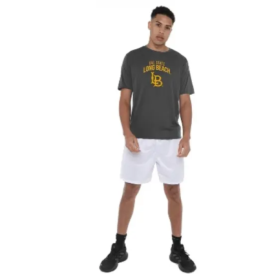 Men's California State University Long Beach Men's Sport Active T-Shirt Primary Logo image {2}
