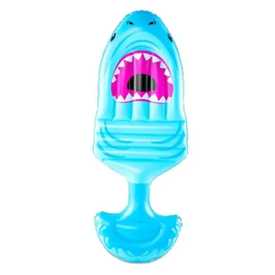 BigMouth - Inflatable Shark Saddle Seat Pool Float - PVC image {1}