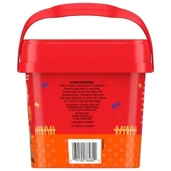 Milk-Bone Halloween Spooky Biscuits Flavored Dog Treats - 24oz image {1}