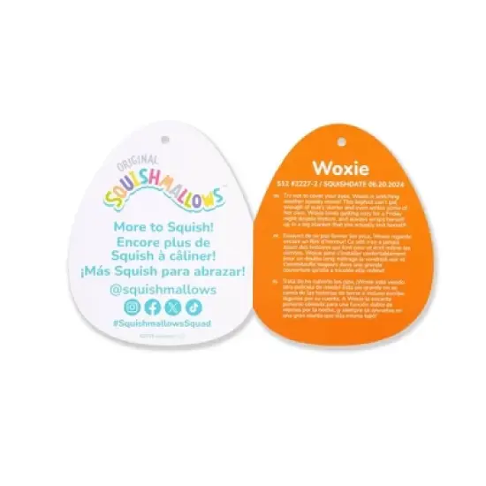 Squishmallows 12" Magenta Bigfoot in Clown Costume Woxie Medium Plush: Polyester Character Stuffed Animal image {11}