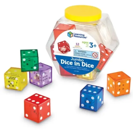 Learning Resources Jumbo Dice In Dice image {2}