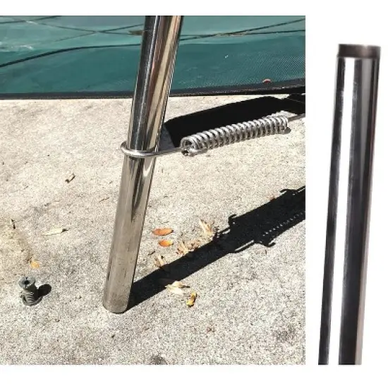 Wood Grip 30'' MR-1 Swimming Pool Safety Cover Installation and Removal Rod Tool image {1}