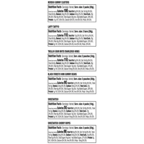 Ferrara Halloween Fruity Chewy Mix Candy - 18.42oz/55ct image {3}