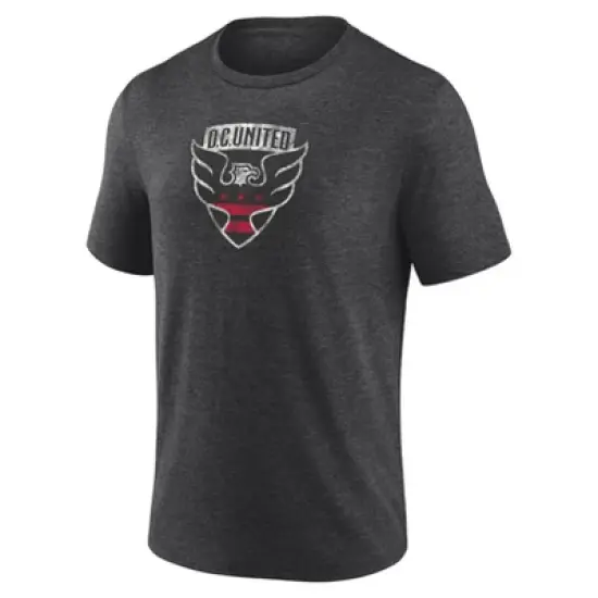 MLS D.C. United Men's Throwback Tri-Blend T-Shirt image {1}