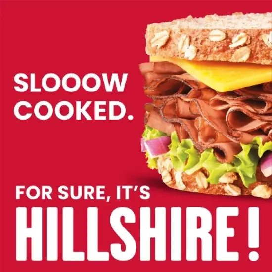 Hillshire Farm Thin Sliced Roast Beef - 7oz image {1}