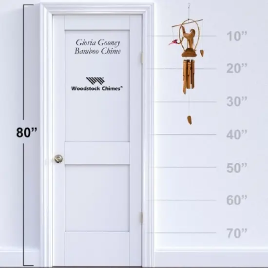 Woodstock Wind Chimes For Outside, Garden D&eacute;cor, Outdoor & Patio D&eacute;cor, Gooney Chime Wind Chimes image {3}