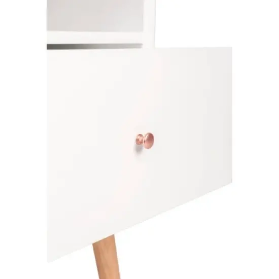 Lilou Side Table White - Adore Decor image {6}