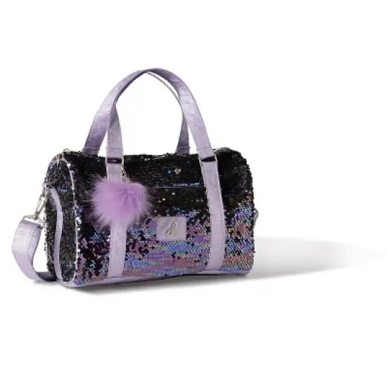 Dance Duffle Bag by Danz N Motion B25505 Dazzle Berry Sequin Duffle image {2}