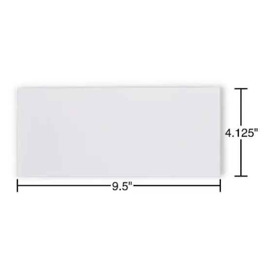 Staples EasyClose Security Tint #10 Envelope 4-1/8" x 9-1/2" White 500/BX 50312 image {2}