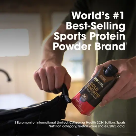 Optimum Nutrition Chocolate RTD Protein Shake 4pk/11oz: Non-Caffeinated Liquid Beverage image {5}