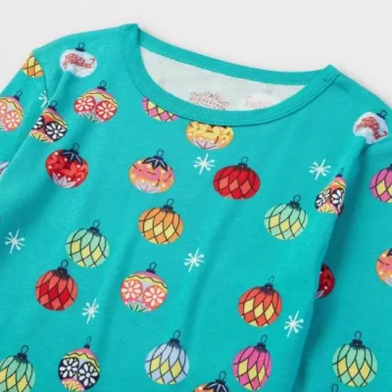 Kids' Feliz Navidad Matching Family Pajama Set - Wondershop&trade; with Dia Pacheco Blue image {3}