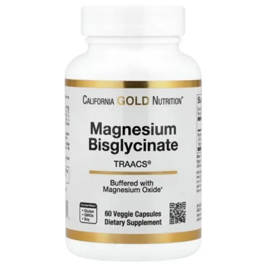 Magnesium Bisglycinate, High Absorption Albion Minerals, 60 Veggie Capsules image {5}