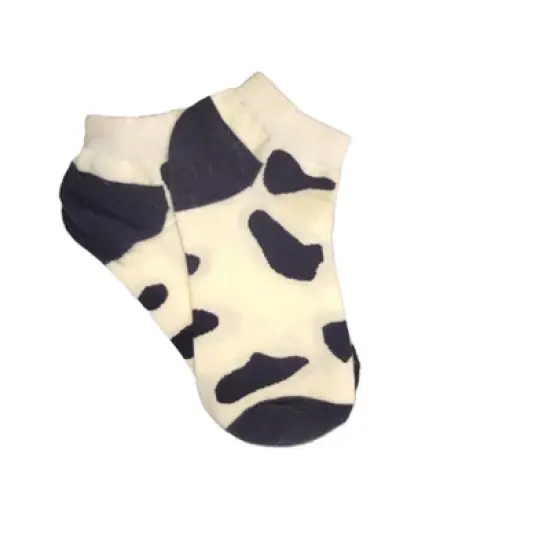 Cow Skin Patterned Socks (Women's Sizes, Adult Medium) from the Sock Panda image {3}
