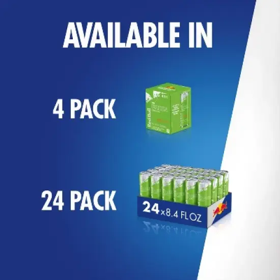 Red Bull Green Edition Energy Drink - 8.4 fl oz Can image {8}