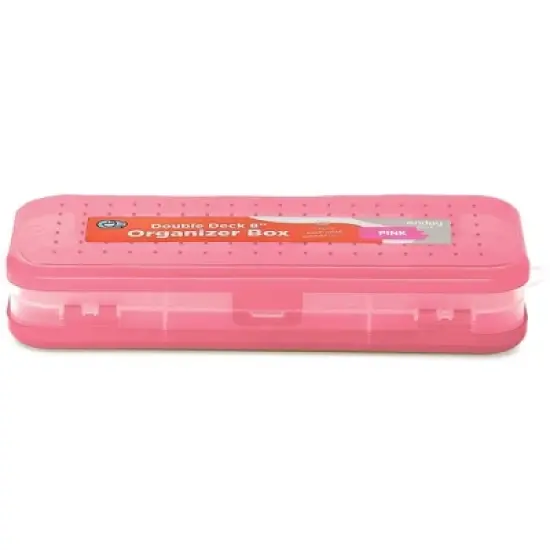 Enday 8" Double Desk Organizer Box image {14}