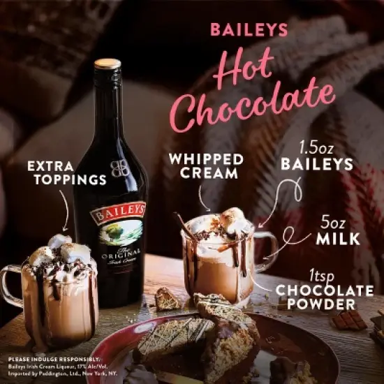 Baileys Irish Cream Liqueur Minis - 3pk/100ml Bottles image {3}